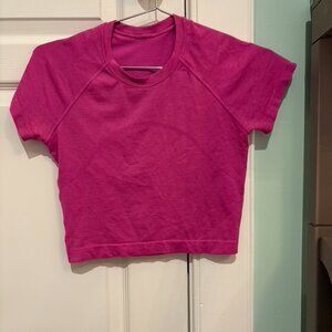 Lululemon Swiftly Tech Cropped T-Shirt Size 6